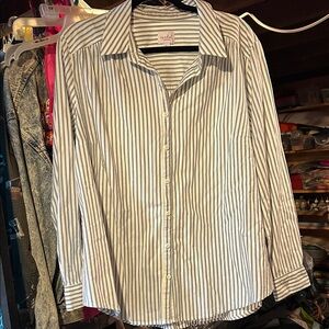 Isabel Maternity Striped Button-Down Shirt